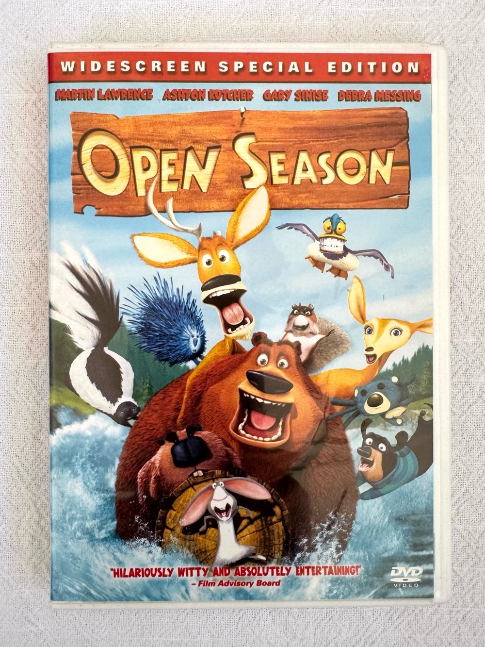 2007 DVD “Open Season.” Animated Comedy. Rated G.